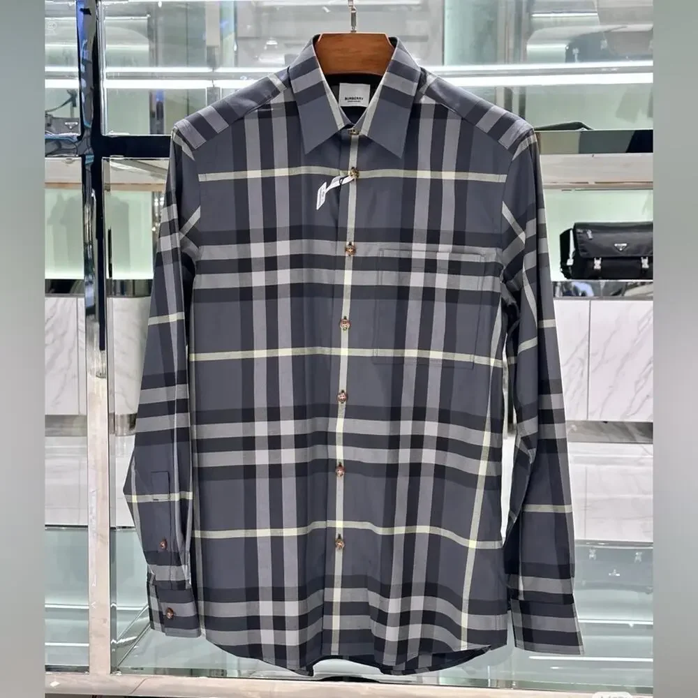white christmas dresses Burberry 60's Men's Dress Shirt Blue/White Size 16-33 SKU 000161 –  Designers On A Dime